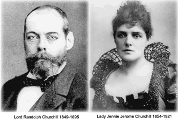 Churchill's parents